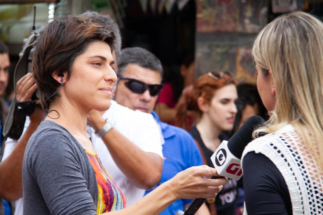 reportagem com a globo
